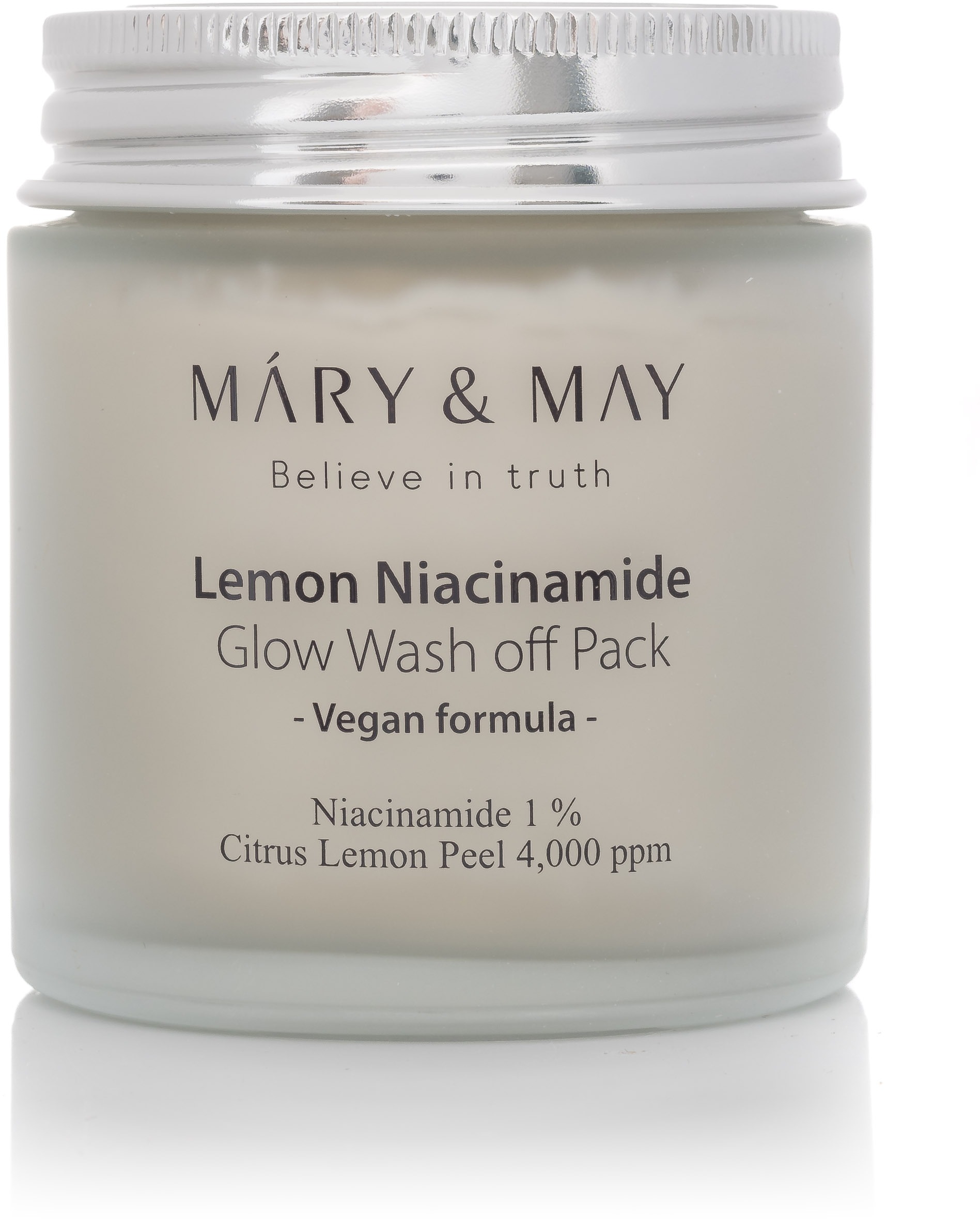 MARY AND MAY Lemon Niacinamide Glow Wash off Pack 125g