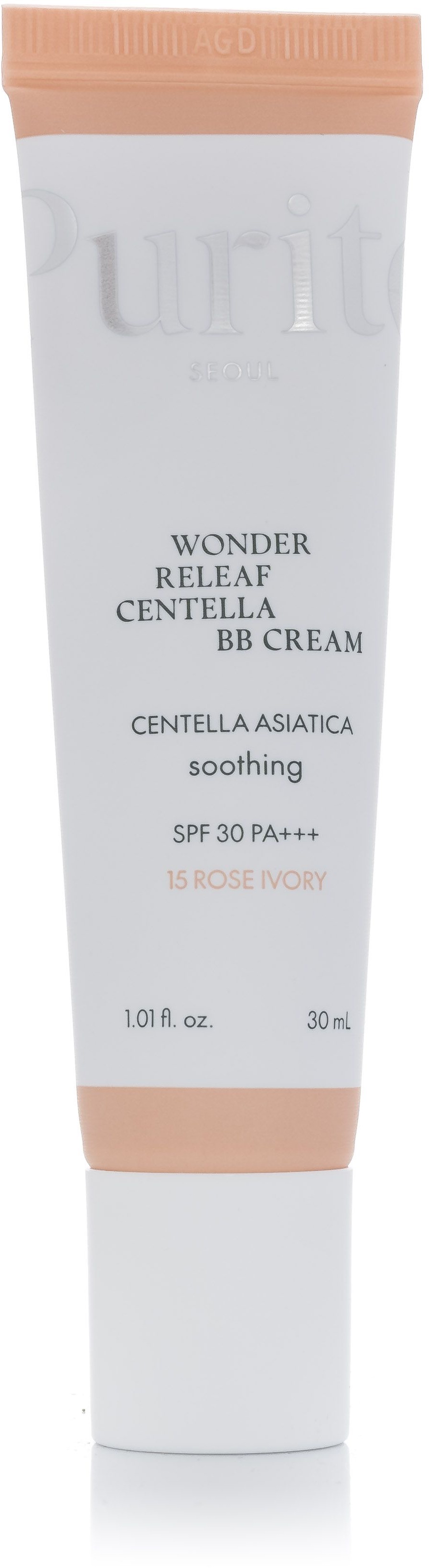 PURITO Wonder Releaf Centella BB Cream, #15 Rose Ivory, 30 ml