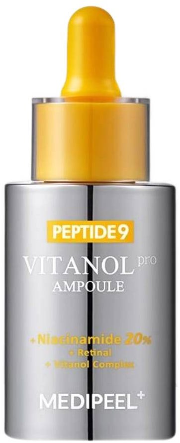MEDI-PEEL Peptide9 Vitanol Ampoule Pro Világosító ampulla peptidekkel és niacinamiddal, 30 ml