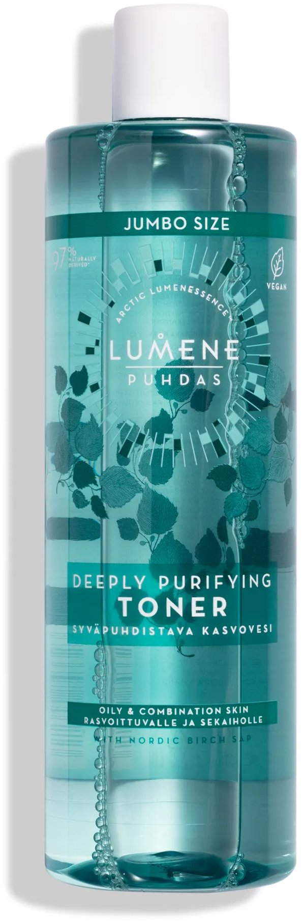 LUMENE Basic Cleansing Puhdas Deeply Purifying Toner 400 ml
