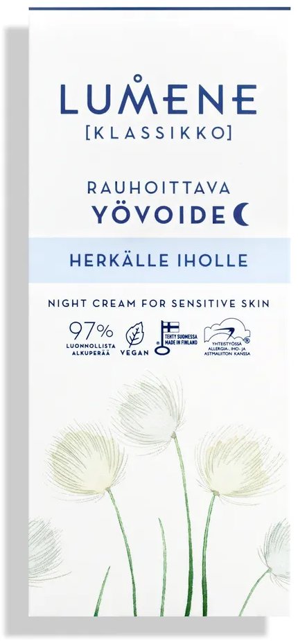 LUMENE Klassikko Face Care Soothing Night Cream 50 ml