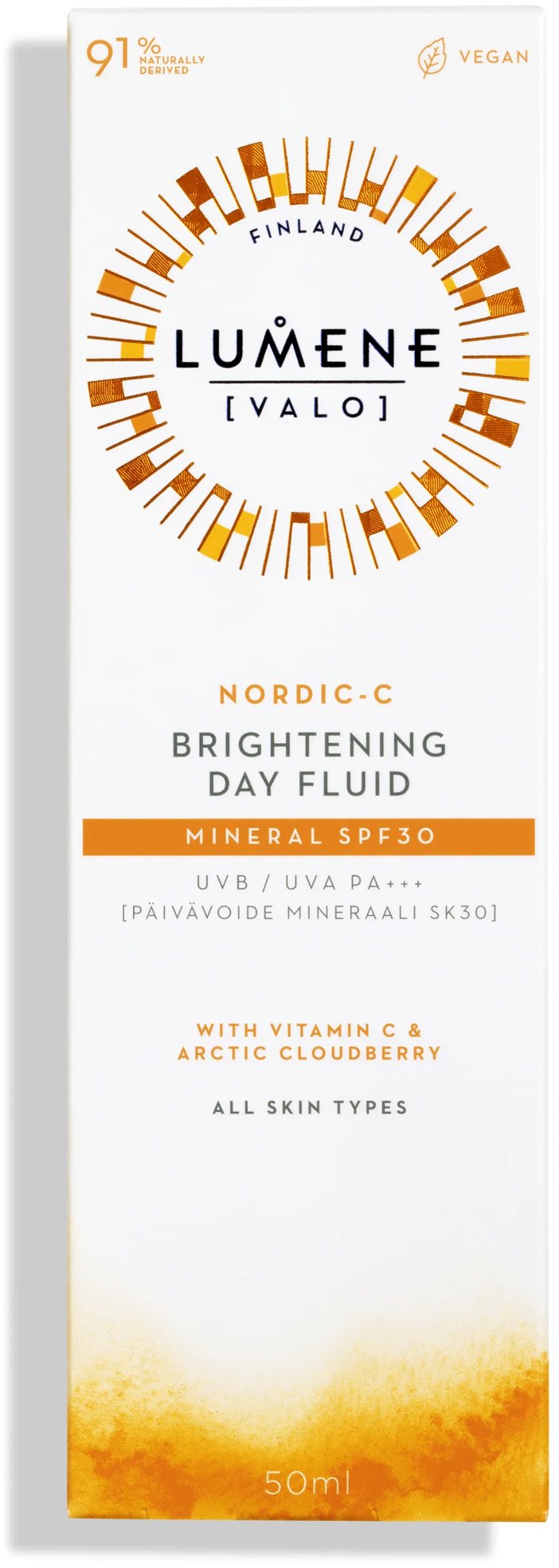 LUMENE Nordic C Brightening Day Fluid Mineral SPF30 50 ml