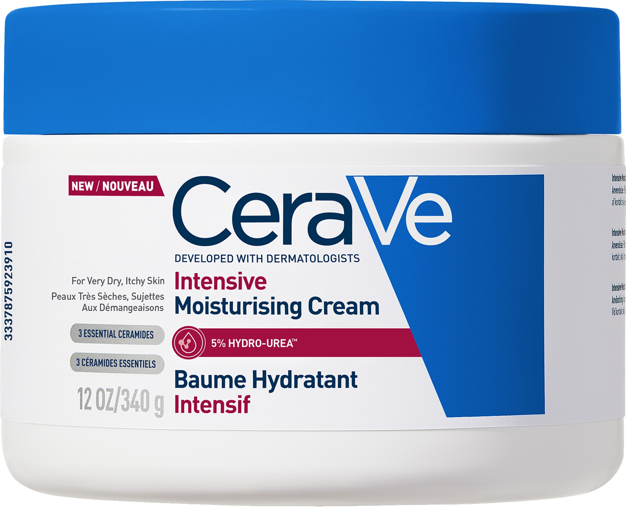 CERAVE arckrém, intenzív hidratáló, 340 g