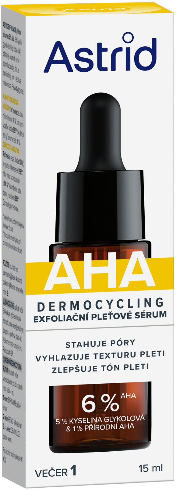 ASTRID Dermocycling Hámlasztó szérum, 15 ml
