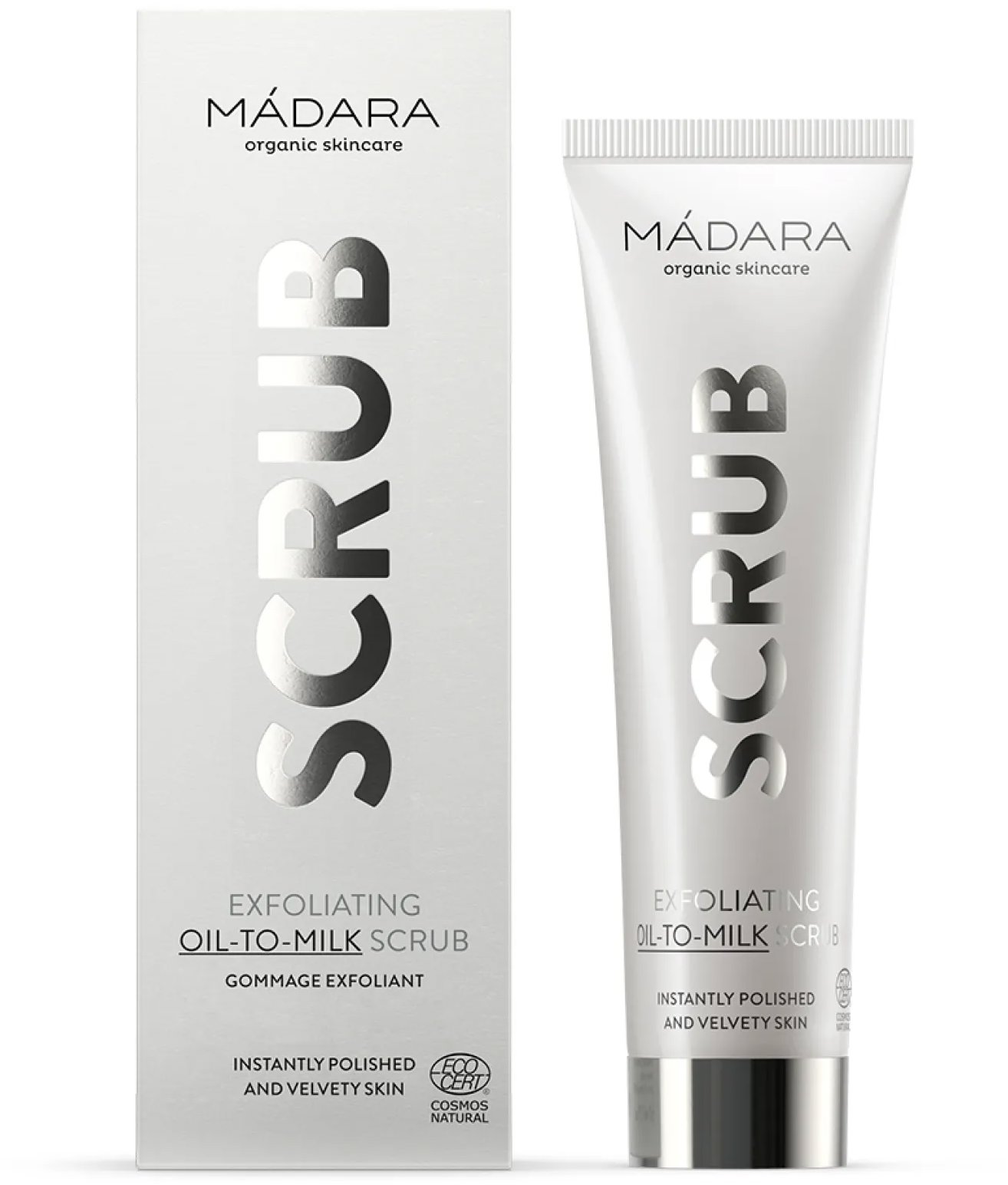 MÁDARA Scrub olajos peeling, 60 ml