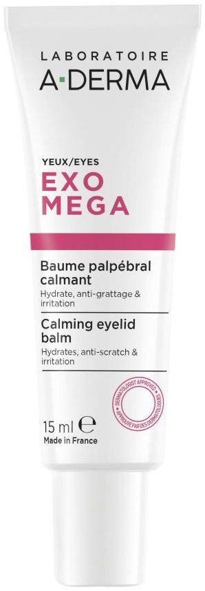 A-DERMA Exomega nyugtató szemkörnyékápoló balzsam, 15 ml