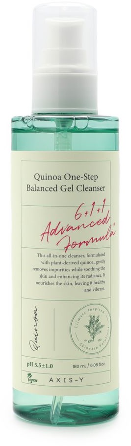 Axis-Y Quinoa One-Step Balanced Gel Cleanser 180 ml
