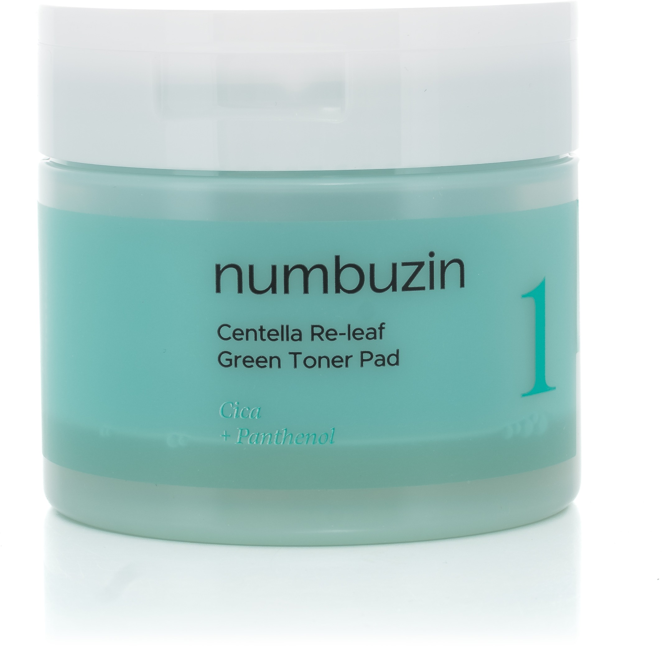 Numbuzin No.1 Centella Re-Leaf Green Toner Pad 70 pcs (190 ml)