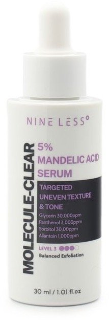 Nine Less Molecule-Clear 5% Mandelic Acid Serum 30 ml