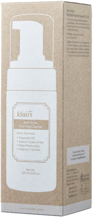 Dear Klairs Rich Moist Foaming Cleanser 100 ml