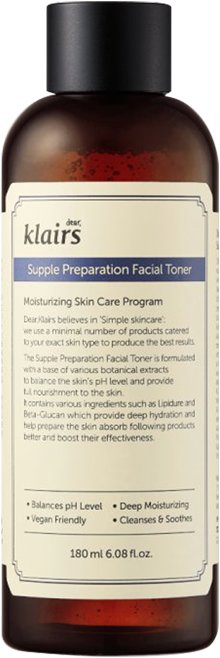 Dear Klairs Supple Preparation Facial Toner 180 ml