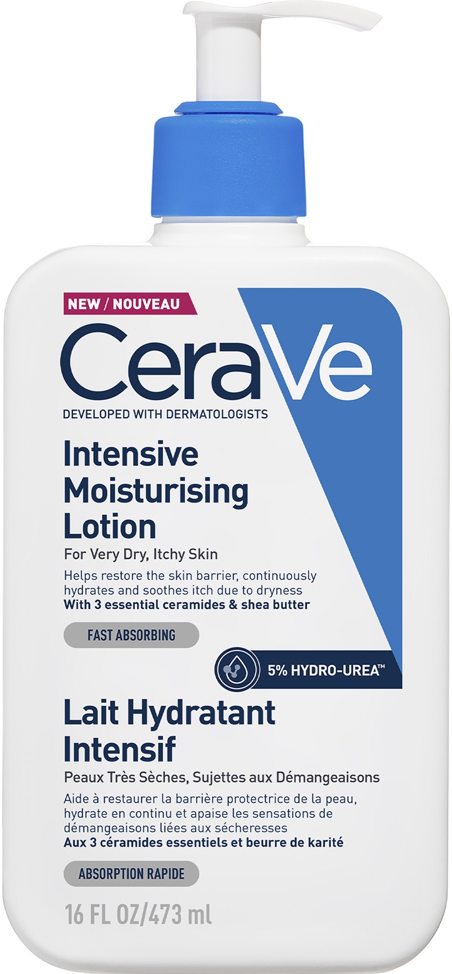Cerave Intenzív hidratáló testápoló, 473 ml