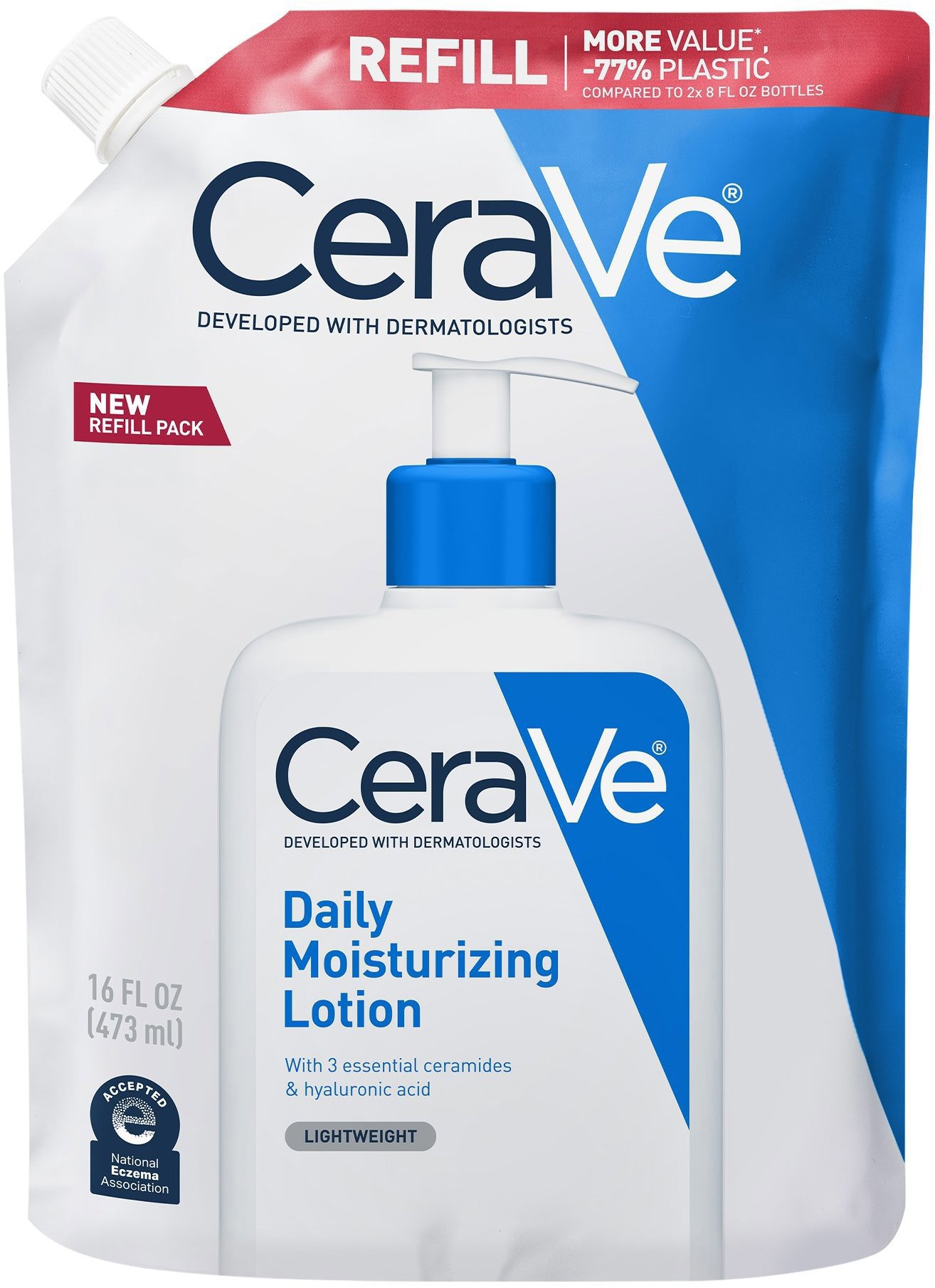 CERAVE Hidratáló testápoló tej, utántöltő 473 ml