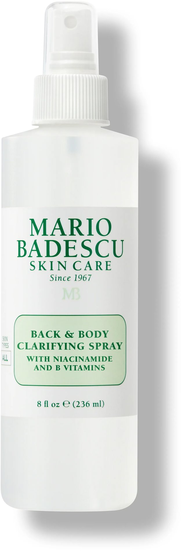 MARIO BADESCU Back & Body Clarifying Spray w/ Niacinamide & B-vitamins 236 ml