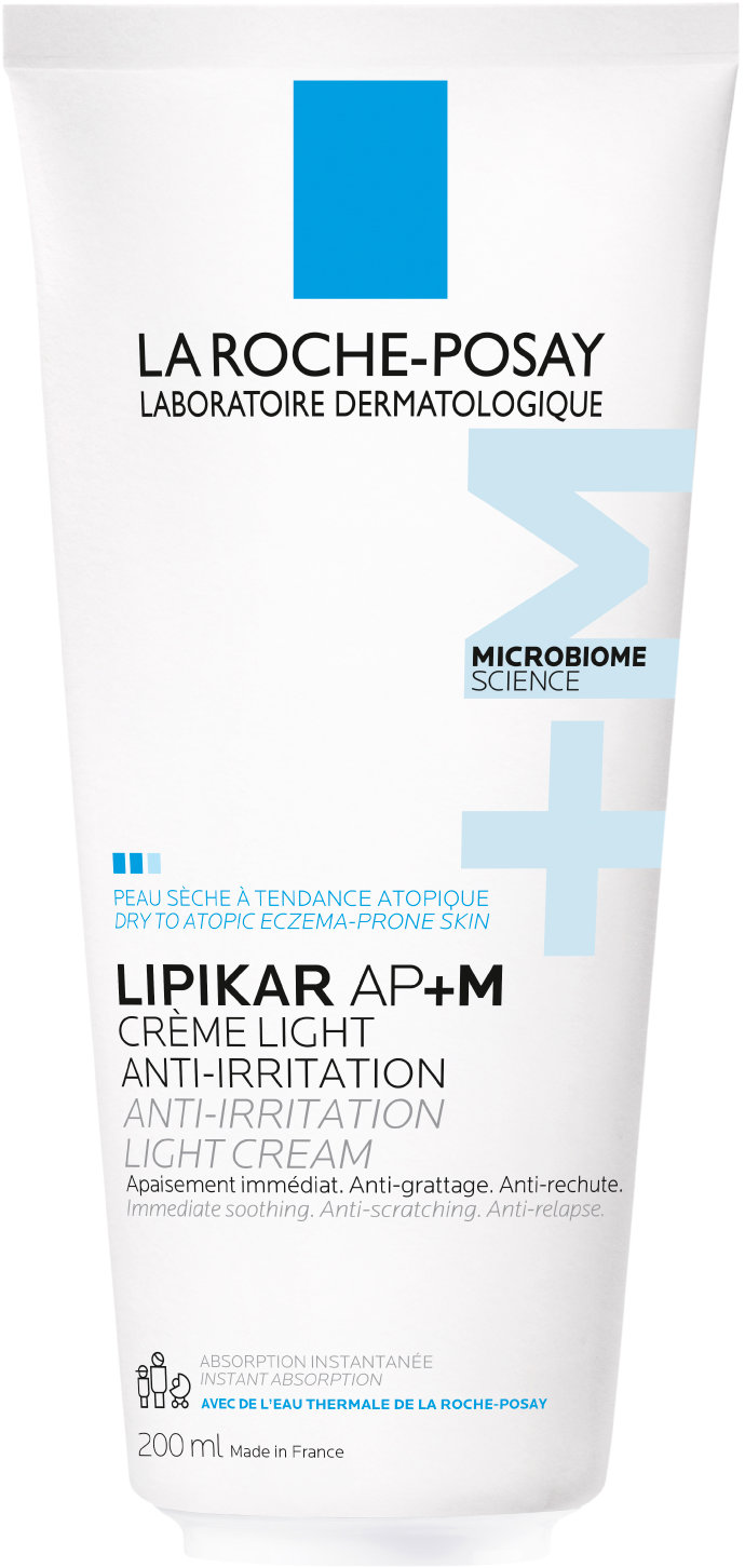 LA ROCHE-POSAY Lipikar AP+M testápoló krém, könnyű textúra, 200 ml