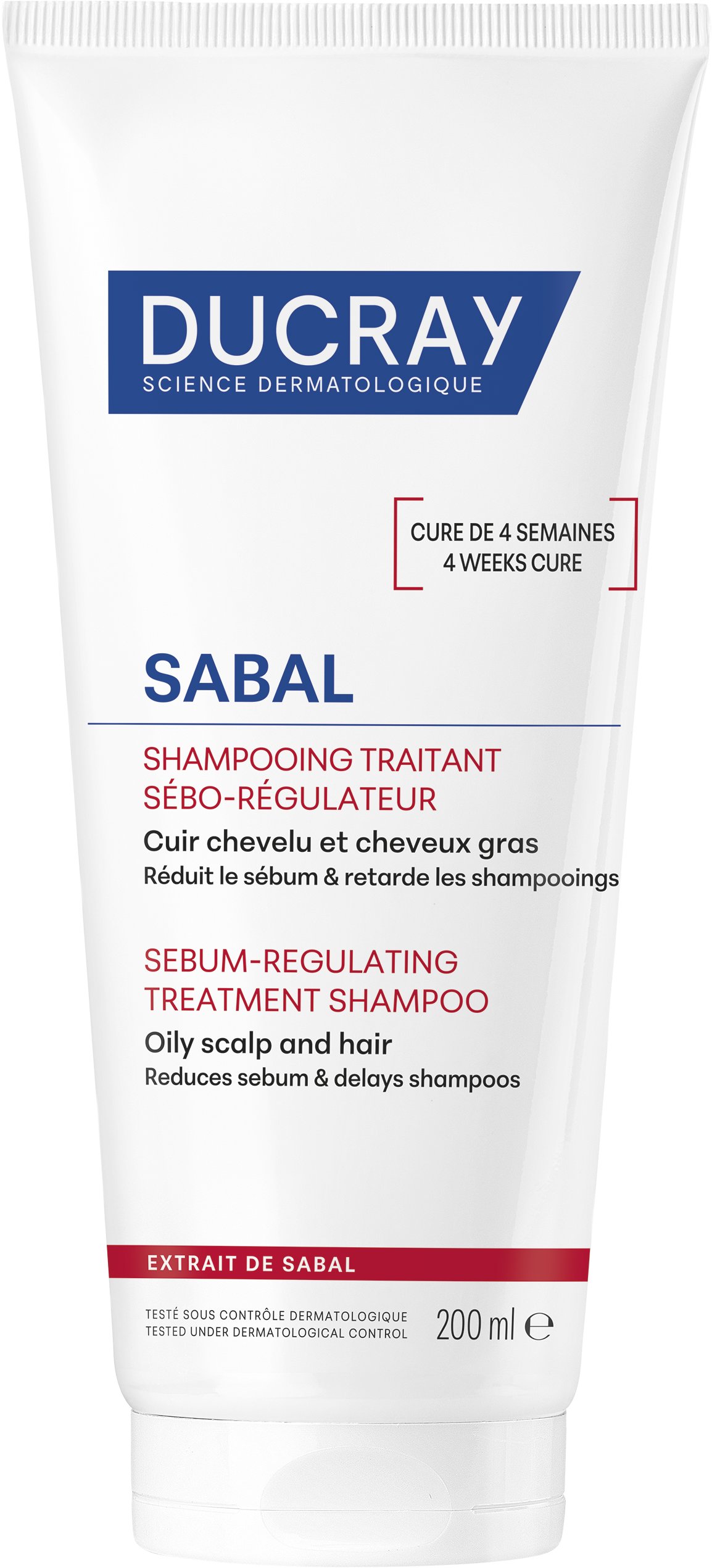DUCRAY Sabal, zsírosodás szabályozása, 200 ml