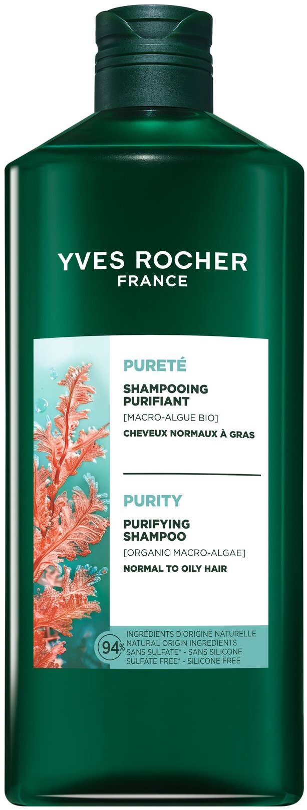 YVES ROCHER méregtelenítő sampon 300 ml
