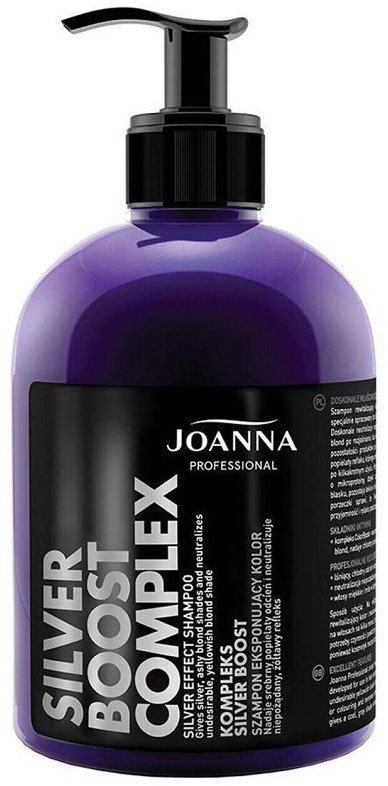 JOANNA Silver Boost Complex tonizáló, ezüstös árnyalat, 500 ml