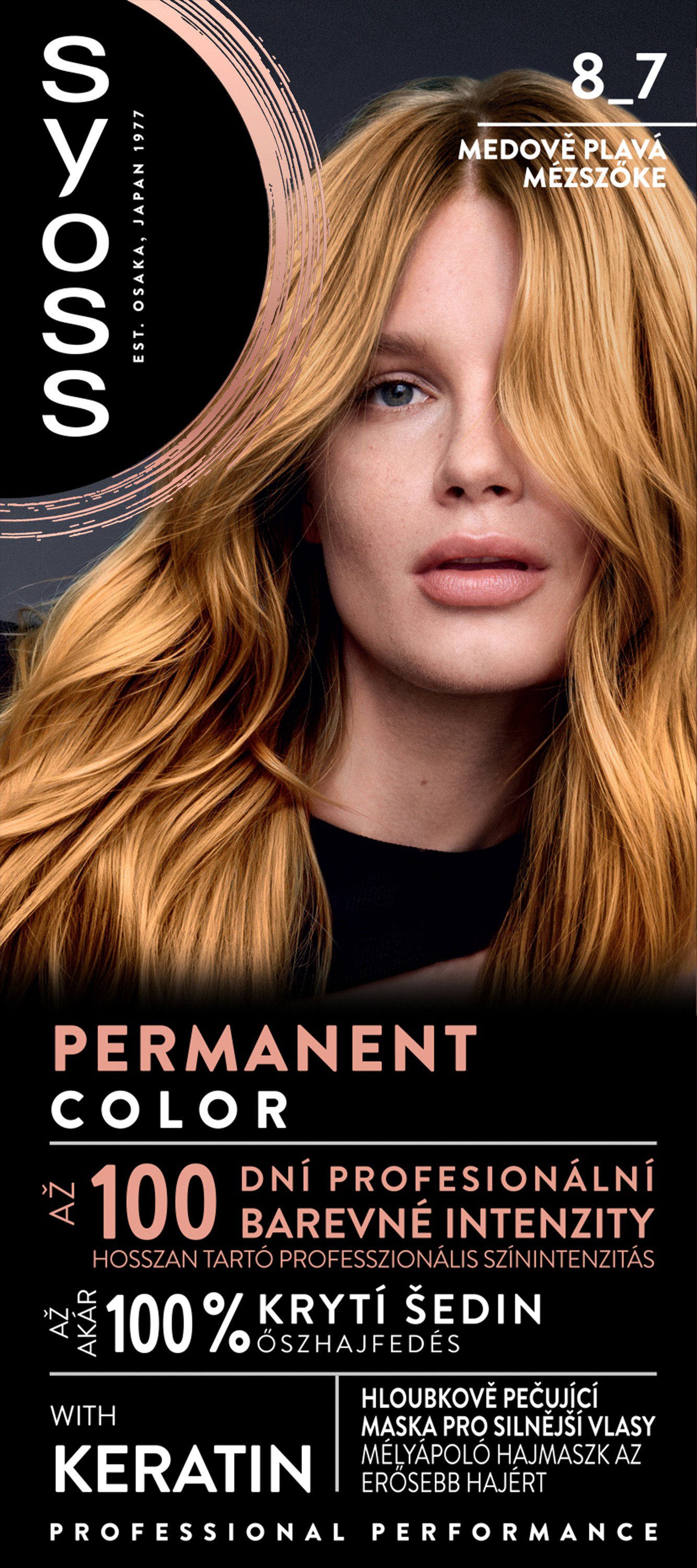 SYOSS Color 8-7 Mézszőke (50 ml)