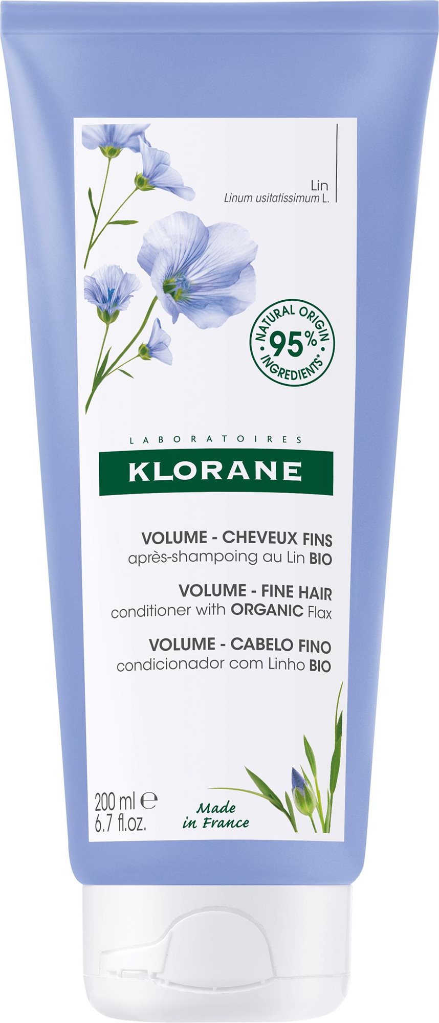 KLORANE Balzsam BIO Lennel - Volume 200 ml