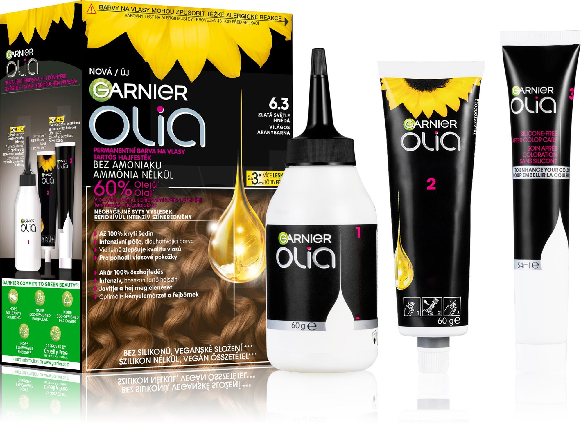 GARNIER Olia 6.3 Világos aranybarna