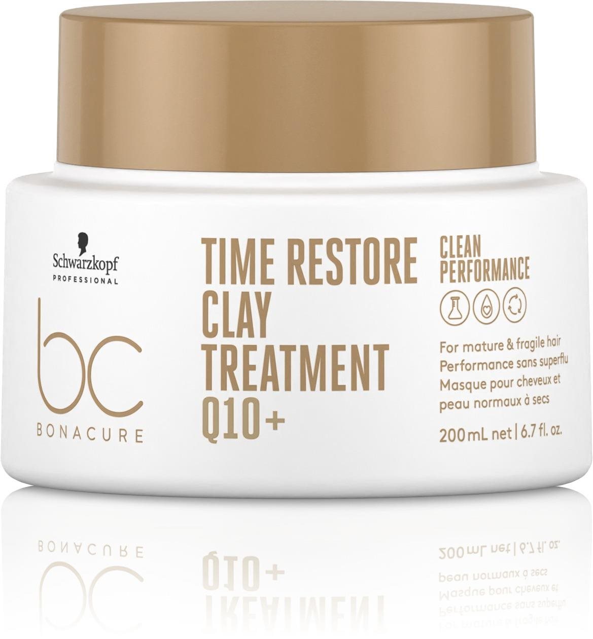 SCHWARZKOPF Professional BC Bonacure Clean Balance Time Restore Agyagos kúra 200 ml