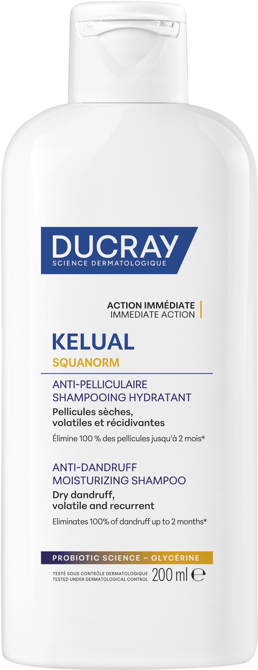 DUCRAY Kelual Squanorm száraz korpára, 200 ml