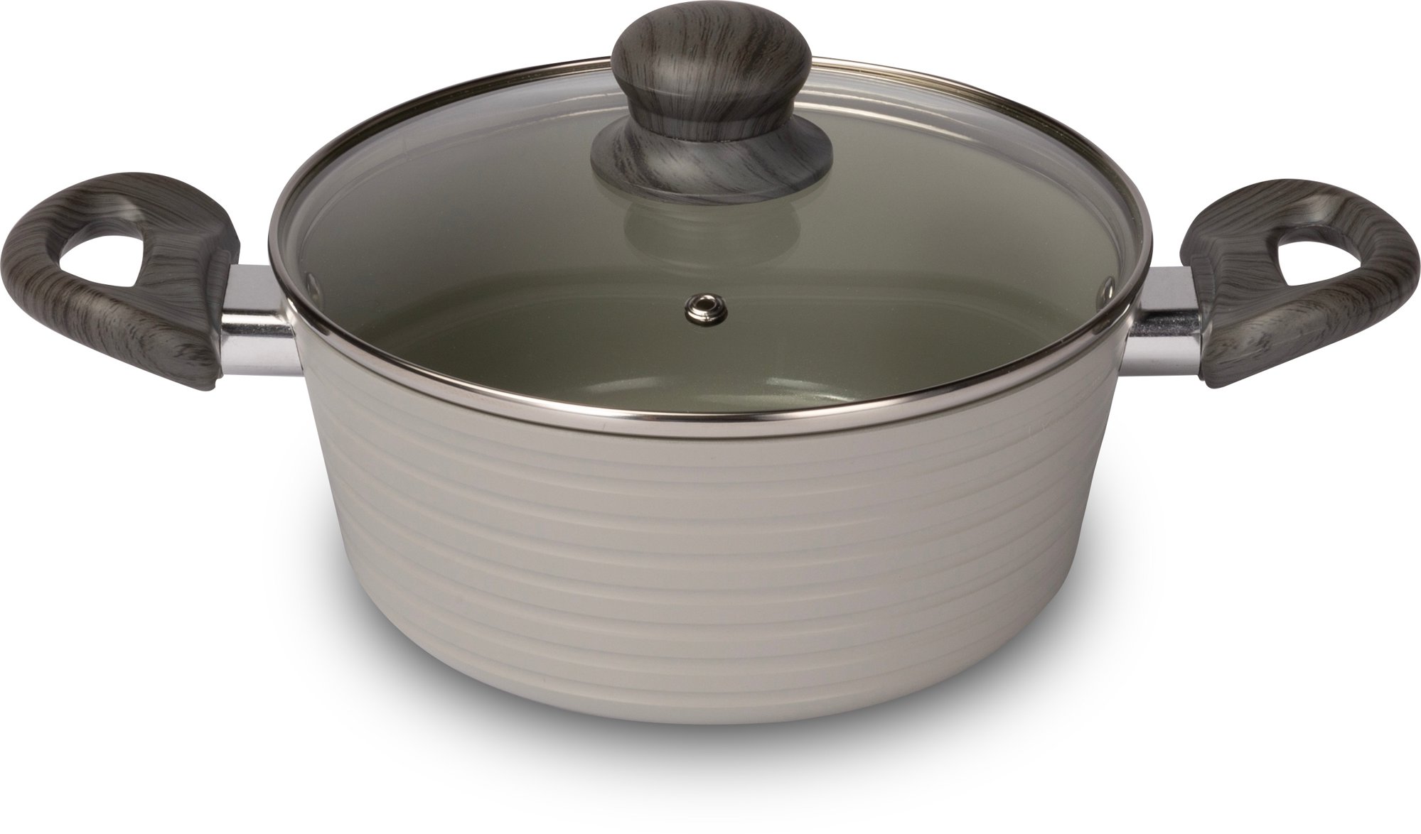 Lamart STRIPE LT1267 lábas + fedő, 20cm, 2,2 l