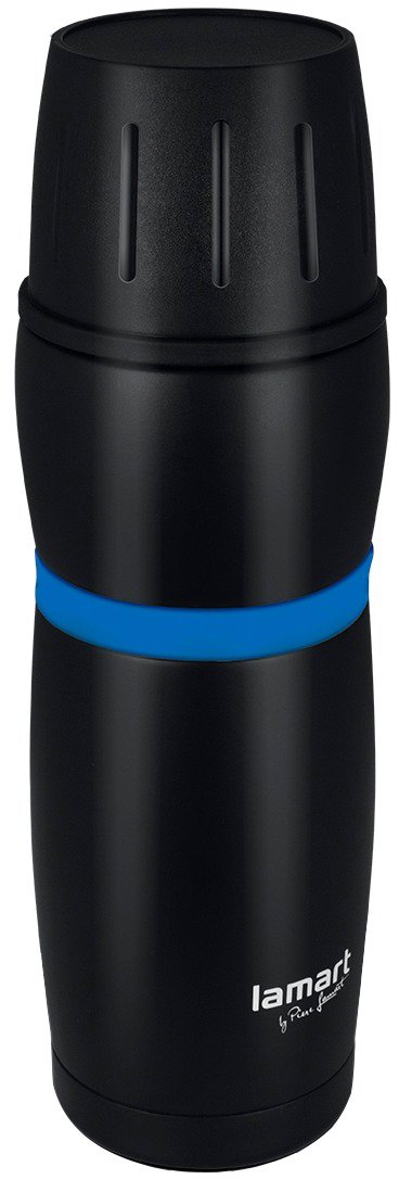 Lamart CUP LT4053 termosz, 480ml, fekete / kék