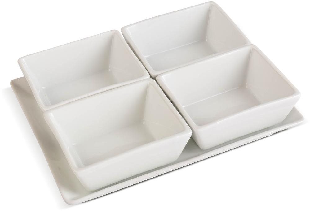 Lamart DINE LT9220 tálalótál, 20x15,5cm, 4 db