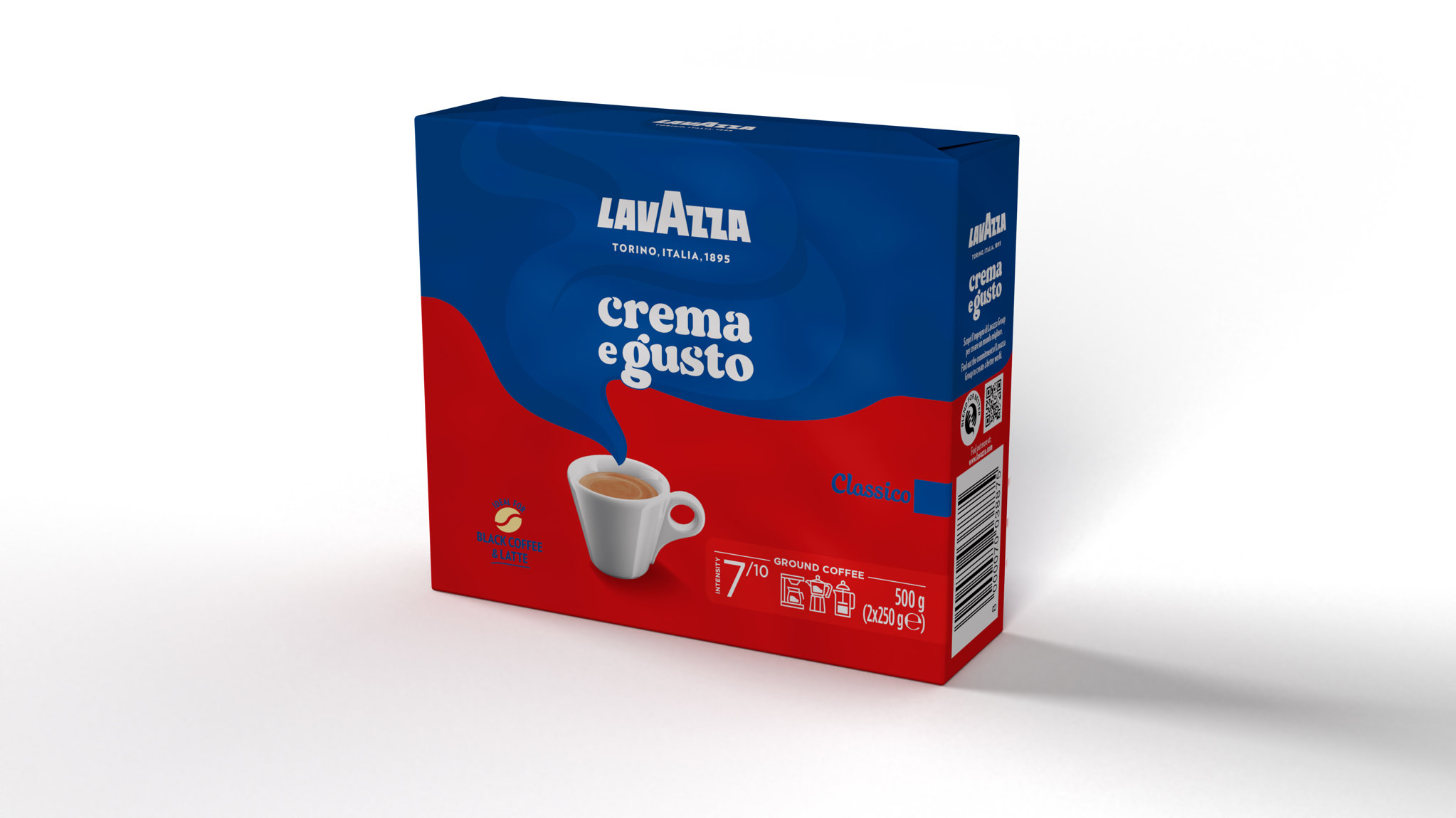 Lavazza Crema E Gusto őrölt 2 × 250 g