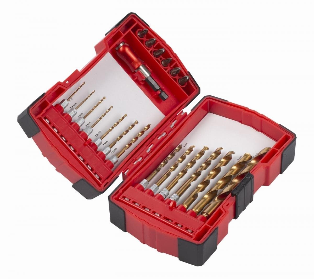 Kreator KRT064910 bit- és fúrószár készlet, 21 db