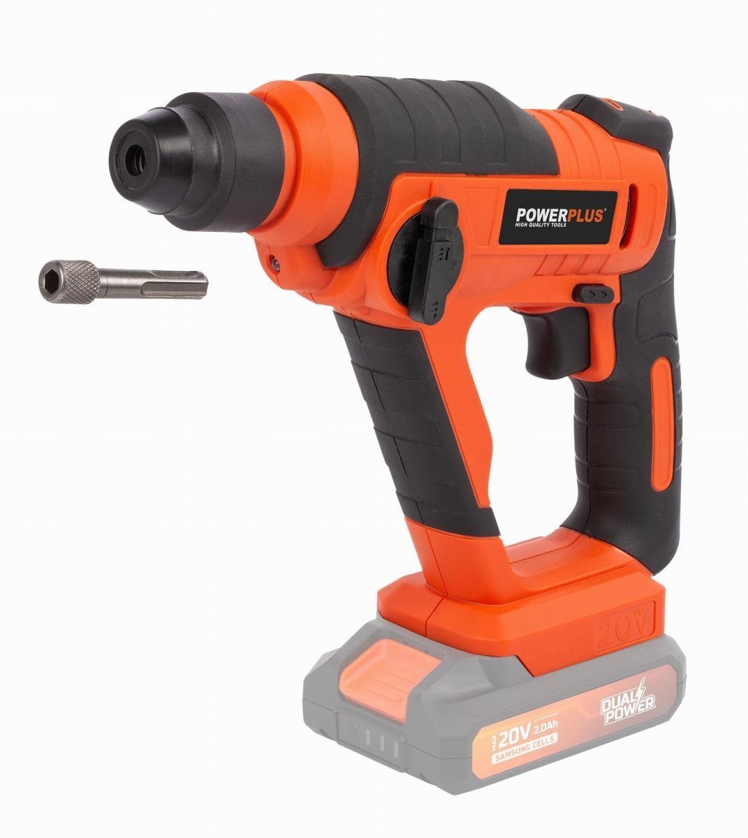 PowerPlus POWDP15600 Akkus fúrókalapács 20V - akku nélkül