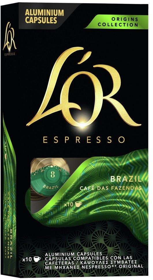 L'OR Espresso Brazil 10 db