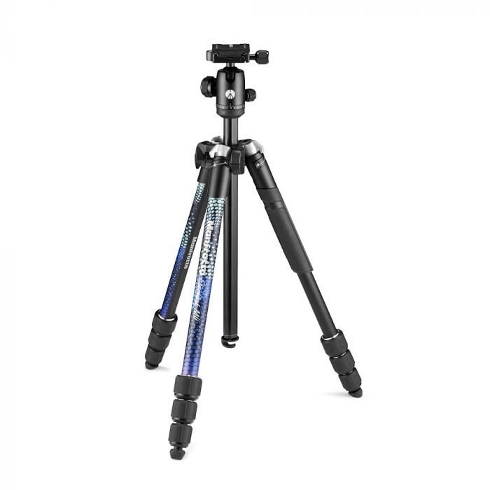 MANFROTTO Element MII Aluminium, kék, 4 Sec, BH
