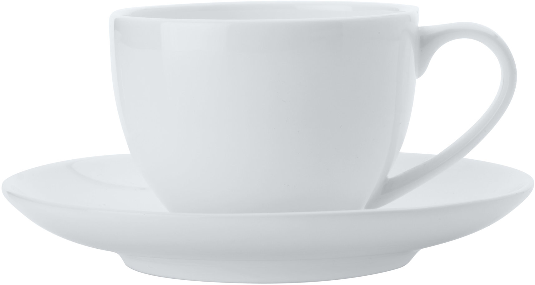 Maxwell & Williams Cashmere BONE CHINA ROUND Csésze és csészealj készlet, 100 ml, 4 darab