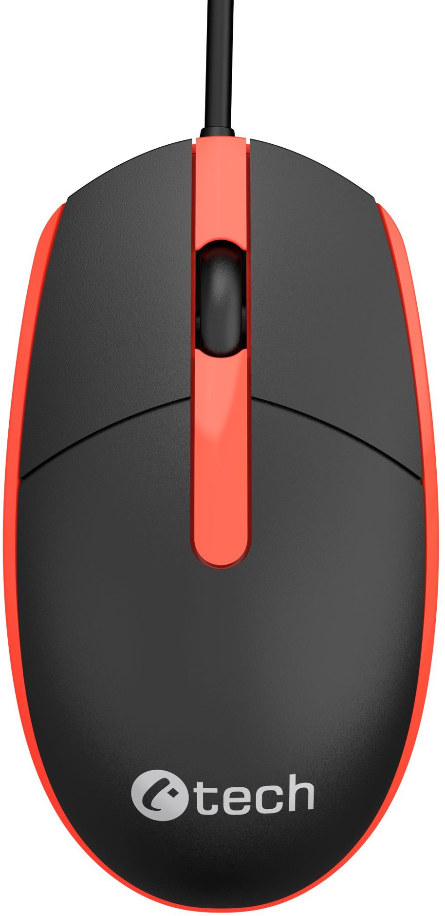 C-TECH WM-10, fekete-piros