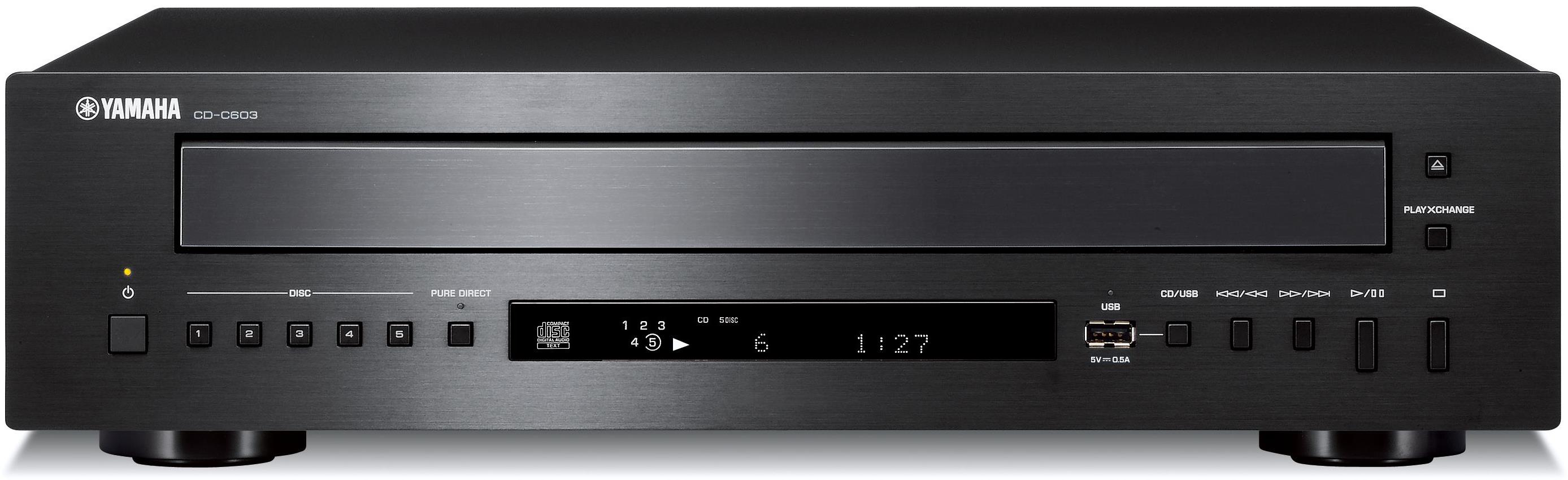 YAMAHA CD-C603 Black