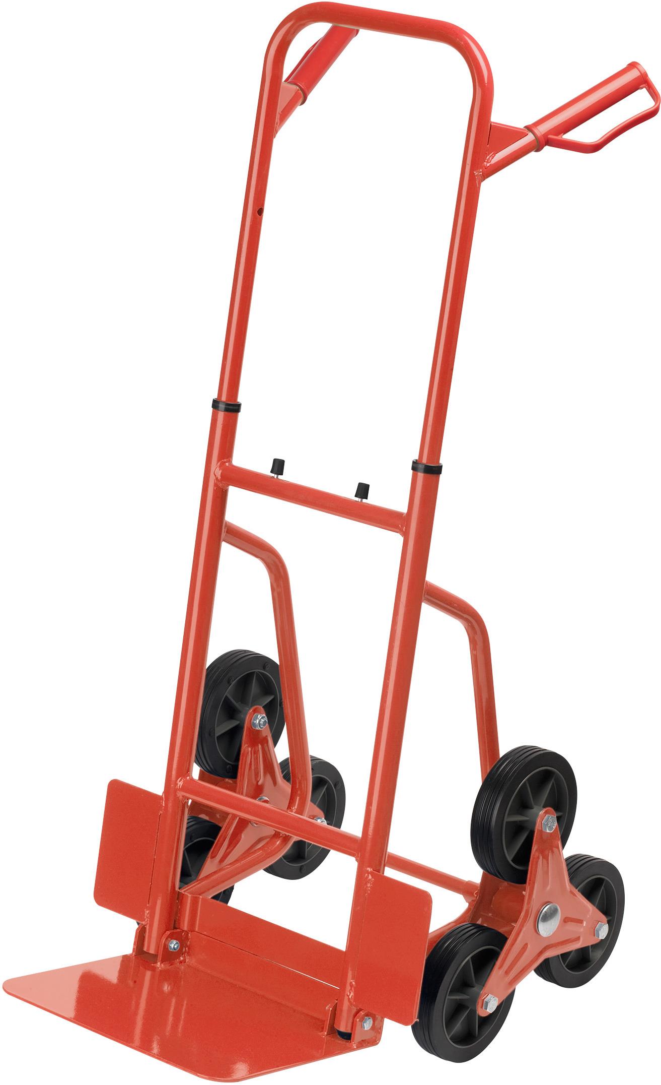 Meister Lépcsőjáró molnárkocsi, max. 120 kg teherbírás, 2×3 kerék