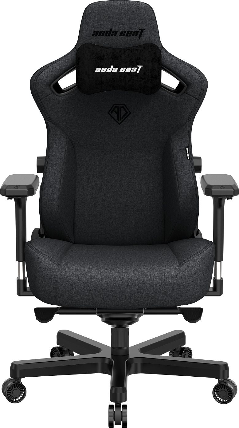 Anda Seat Kaiser 3 Premium Gaming Chair - XL Size Dark Gray Fabric