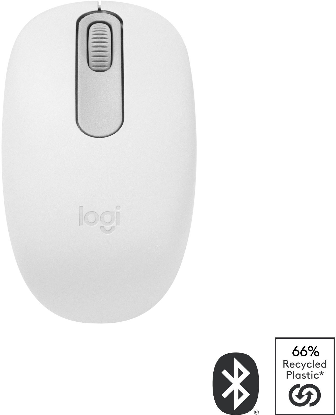 Logitech Bluetooth Mouse M196 Off-white