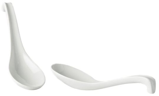 Made in Japan Nagy kanál, fehér, 17,5 cm