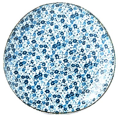 Made in Japan lapos tányér Blue Daisy 19 cm
