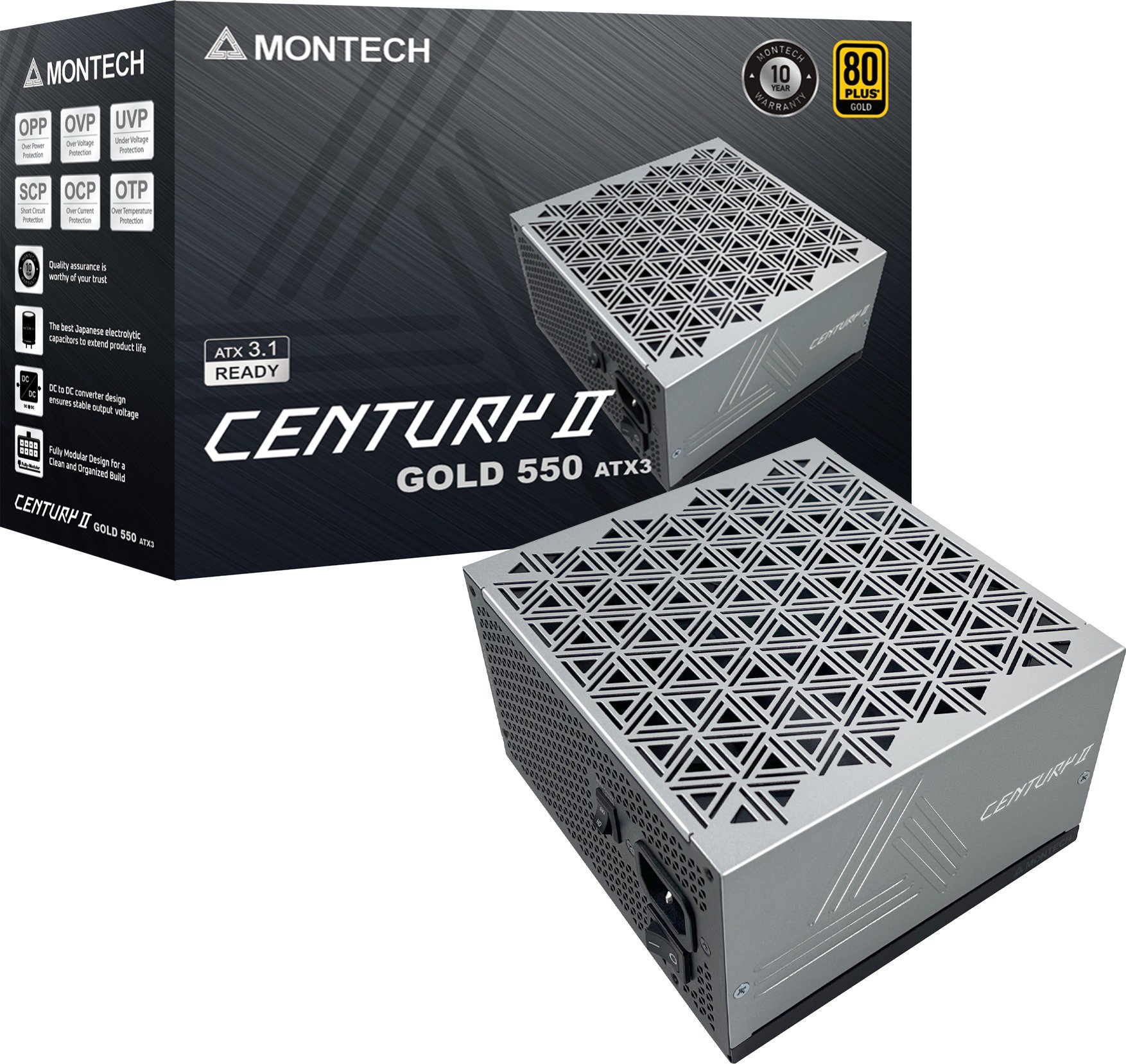 Montech CENTURY II 550W 80+ Gold