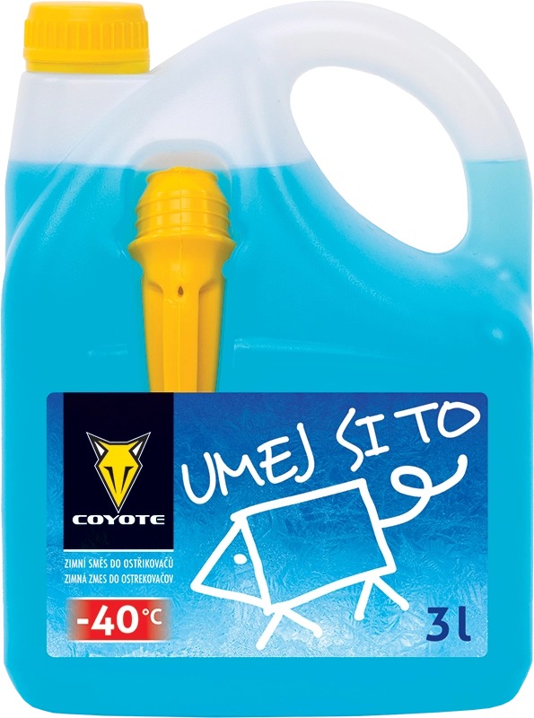 COYOTE Téli ablakmosó folyadék -40°C 3L