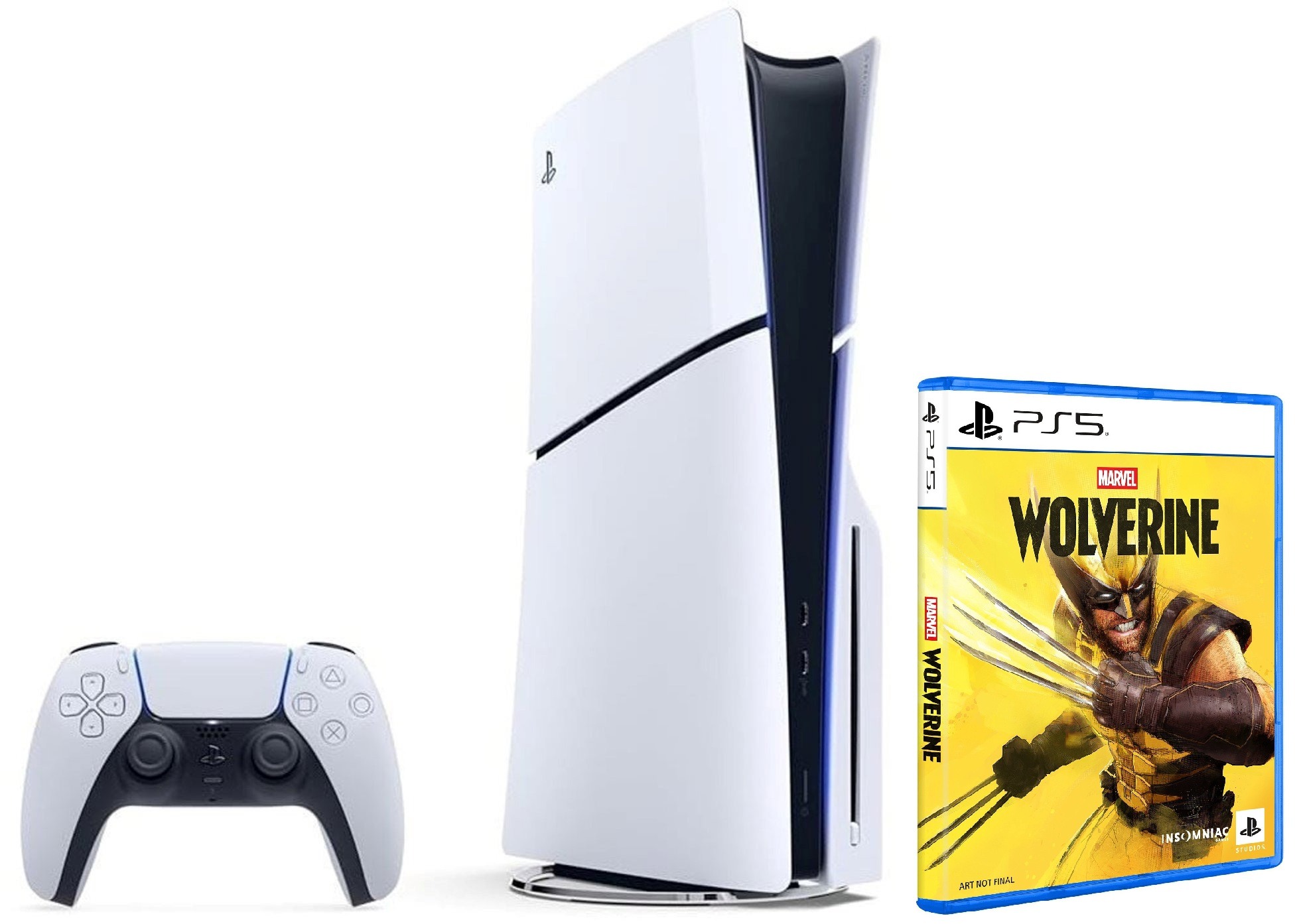 PlayStation 5 (Slim) - 1TB + Marvels Wolverine