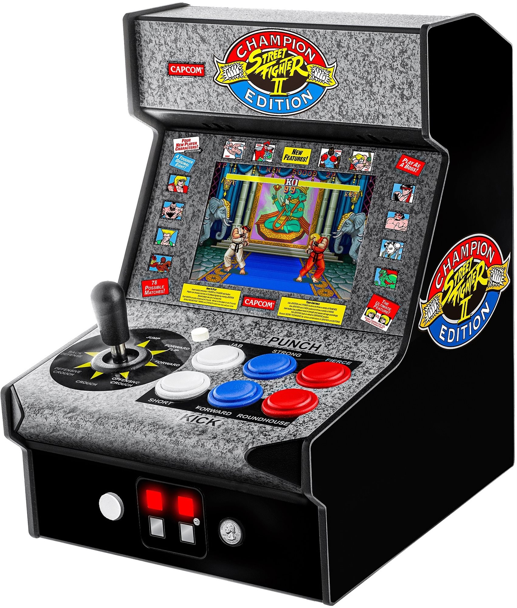 My Arcade Street Fighter II Champion Edition Micro Player - Prémium kiadás