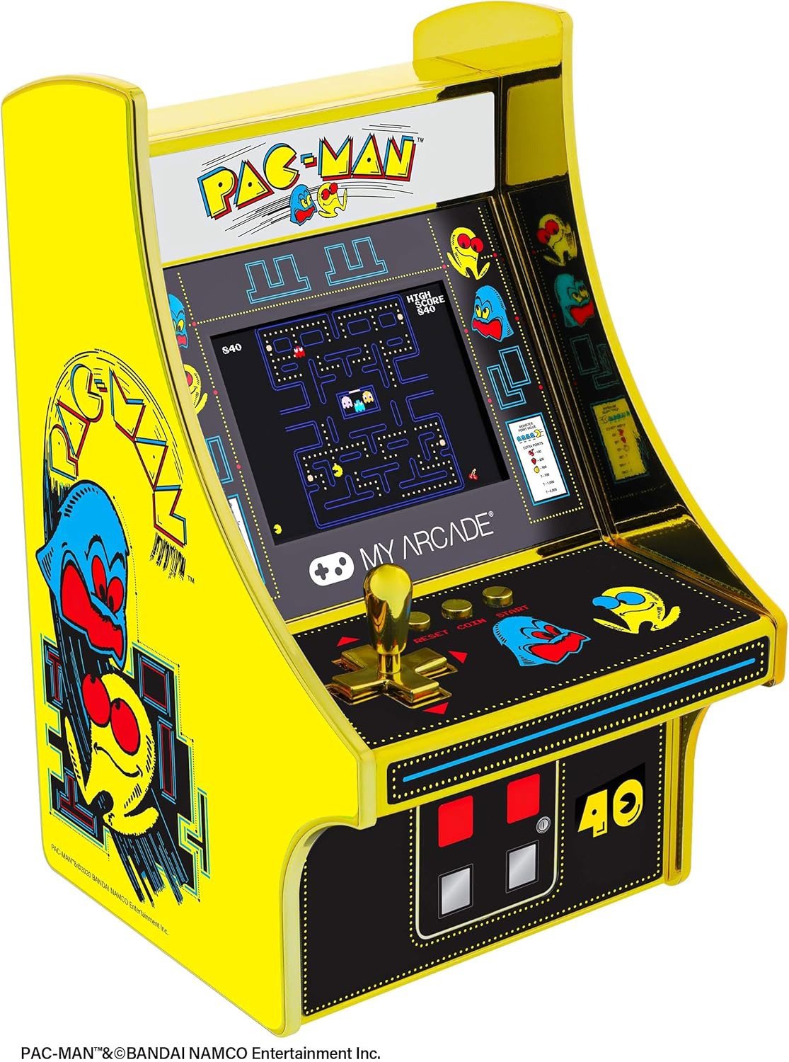 My Arcade Pac-Man 40th Anniversary Micro Player - Premium Edition