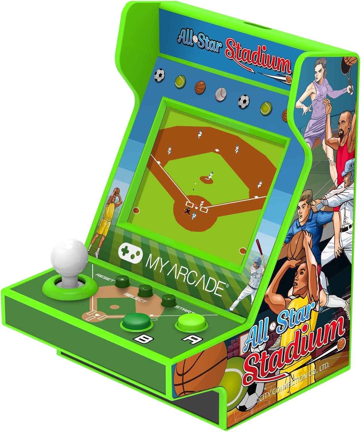 My Arcade All Star Stadium (107-in-1) - Pico Player