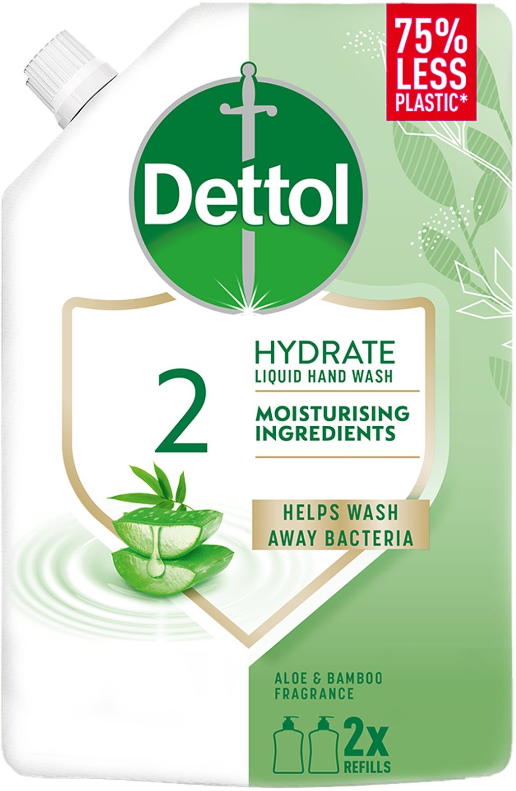 DETTOL Aloe and Bamboo folyékony szappan utántöltő 500 ml